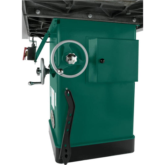 10" 5 HP 240V Cabinet Table Saw with 7' Rails