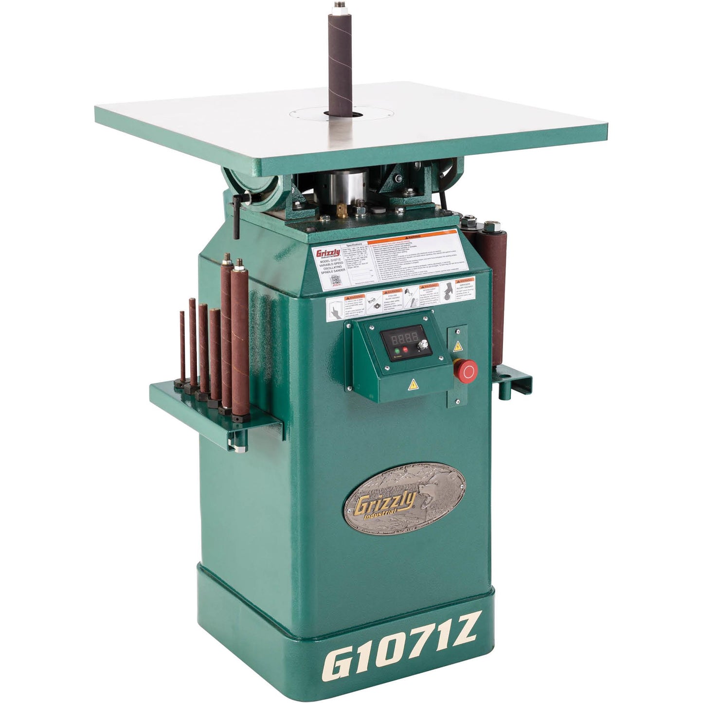 Grizzly G1071Z - 1 HP Variable-Speed Oscillating Spindle Sander