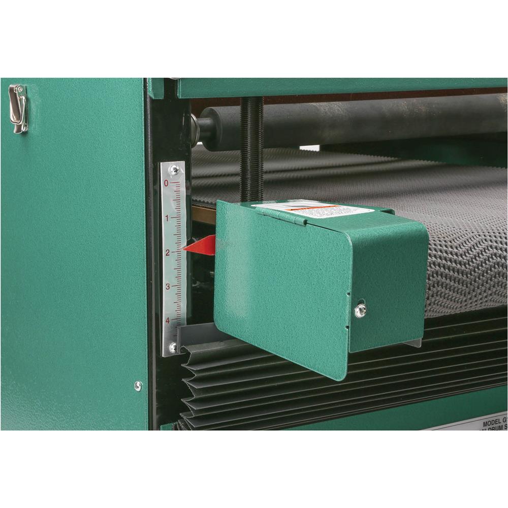 Grizzly G1079R - 16" 2 HP Drum Sander w/ Rubber Conveyor