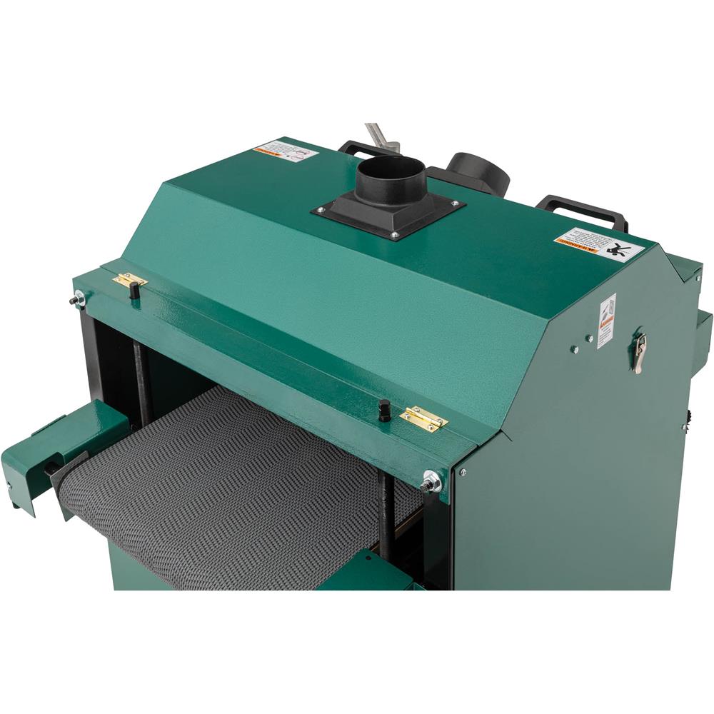 Grizzly G1079R - 16" 2 HP Drum Sander w/ Rubber Conveyor