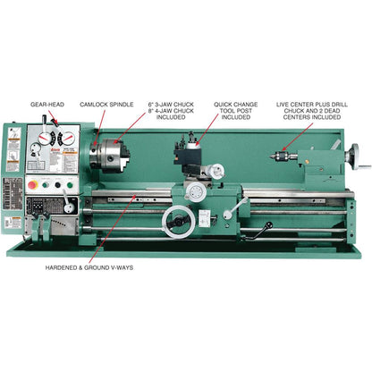 Grizzly G4003 - 12" x 36" Gearhead Metal Lathe