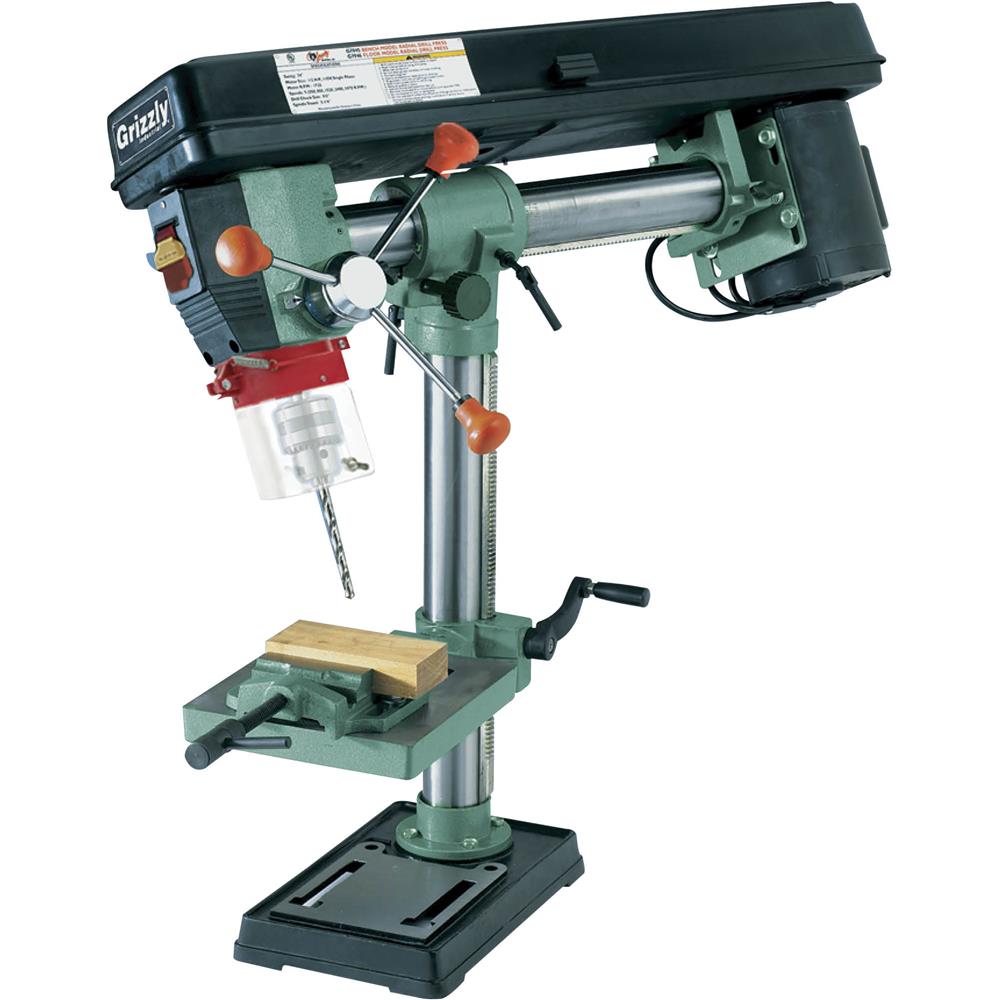 34" Benchtop Radial Drill Press