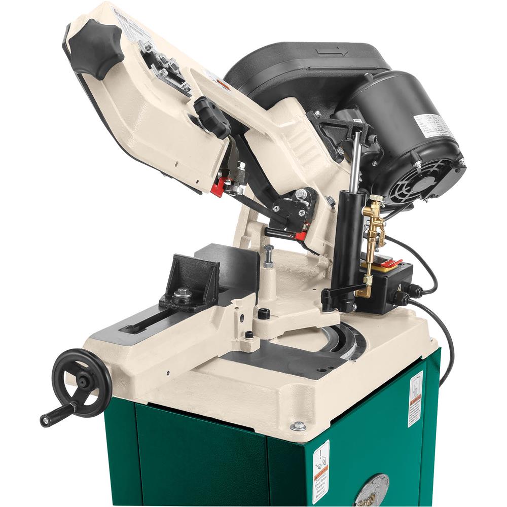 Grizzly G9742 - 5" x 6" 1/2 HP Metal Cutting Bandsaw w/ Swivel Head
