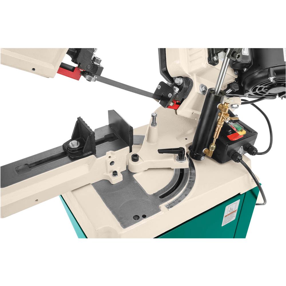 Grizzly G9742 - 5" x 6" 1/2 HP Metal Cutting Bandsaw w/ Swivel Head