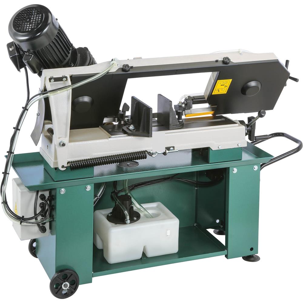 Grizzly G9743 - 7" x 12" 1-1/2 HP Horizontal Metal Cutting Bandsaw