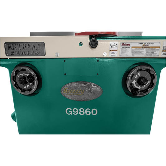 Grizzly G9860 - 12" x 80" Jointer