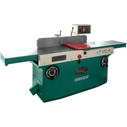Grizzly G9953ZXF - 16" x 99" 3-Phase Z Series Jointer w/ Spiral Cutterhead