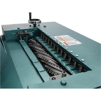 Grizzly G9961 - 24" 10 HP 3-Phase Industrial Planer w/ Spiral Cutterhead