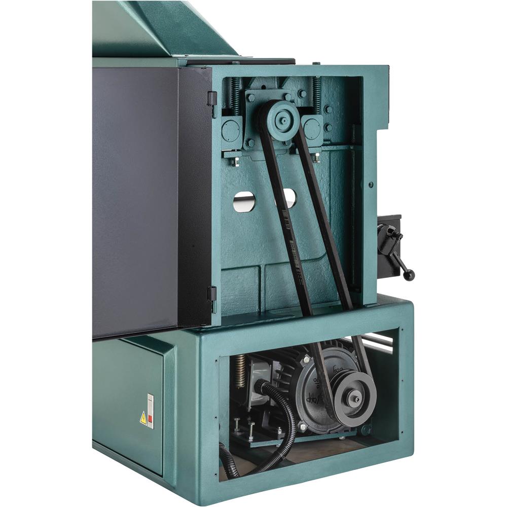 Grizzly G9961 - 24" 10 HP 3-Phase Industrial Planer w/ Spiral Cutterhead