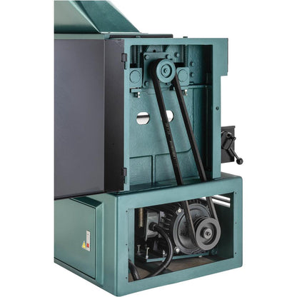 Grizzly G9961 - 24" 10 HP 3-Phase Industrial Planer w/ Spiral Cutterhead