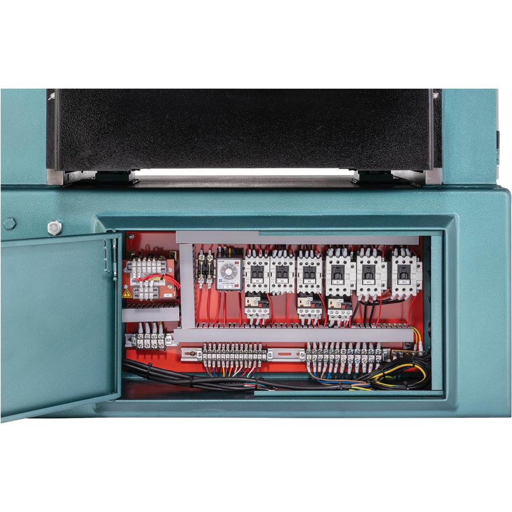 Grizzly G9961 - 24" 10 HP 3-Phase Industrial Planer w/ Spiral Cutterhead