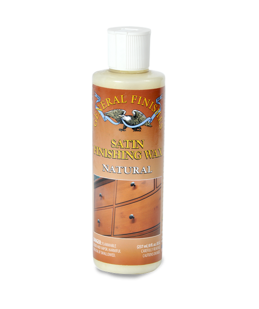 Satin Finishing Wax - 8 fl. oz. bottle