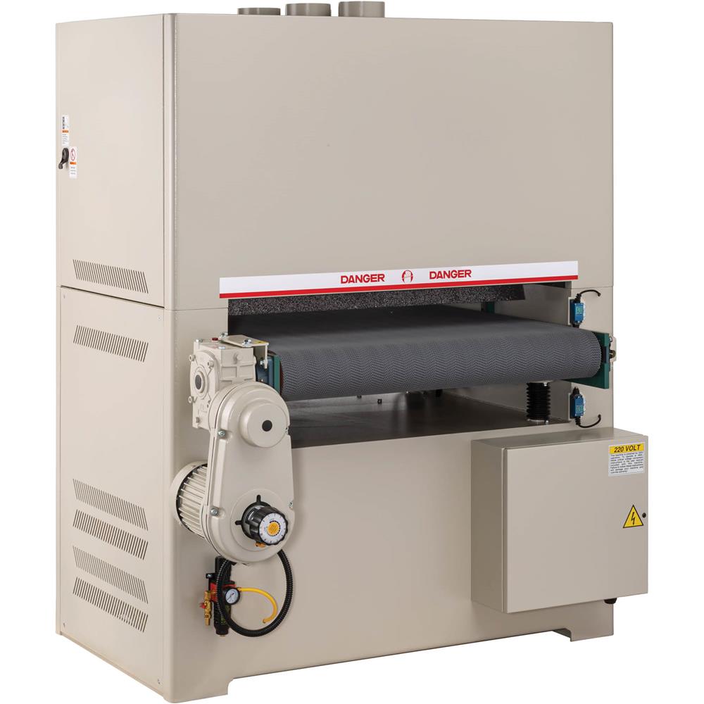 Grizzly H2934 - 37" 20 HP 3-Phase Double-Head Wide-Belt Sander