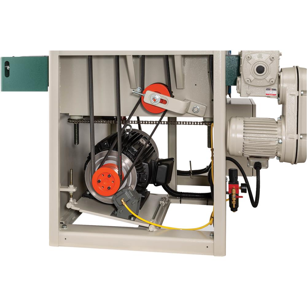 Grizzly H2934 - 37" 20 HP 3-Phase Double-Head Wide-Belt Sander