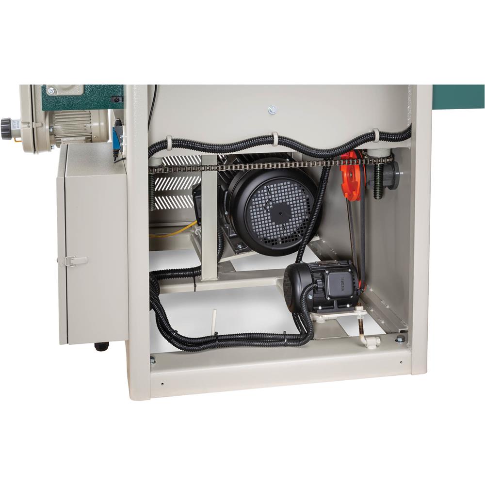 Grizzly H2934 - 37" 20 HP 3-Phase Double-Head Wide-Belt Sander