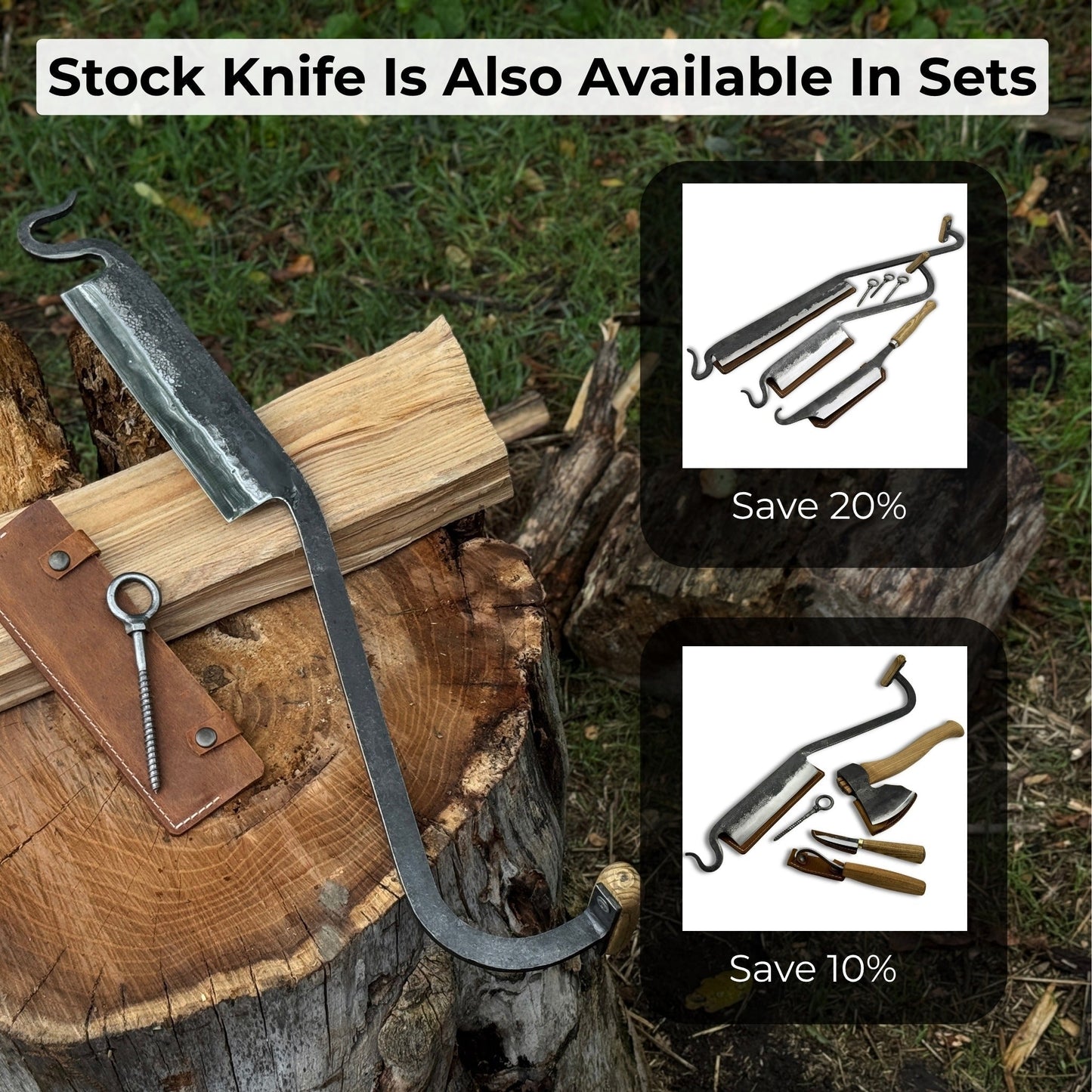 Medium Stock Knife - Cloggers knife