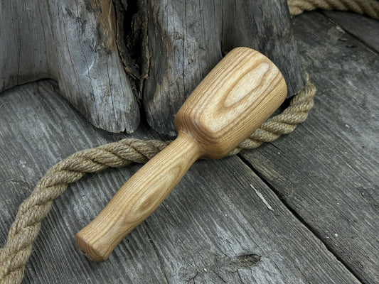 Quiet 7 oz. Wooden Mallet (Mallet Tool)