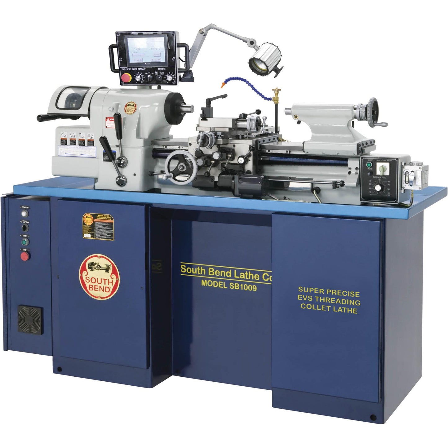 South Bend SB1009 - Super Precision Digital Threading Collet Lathe