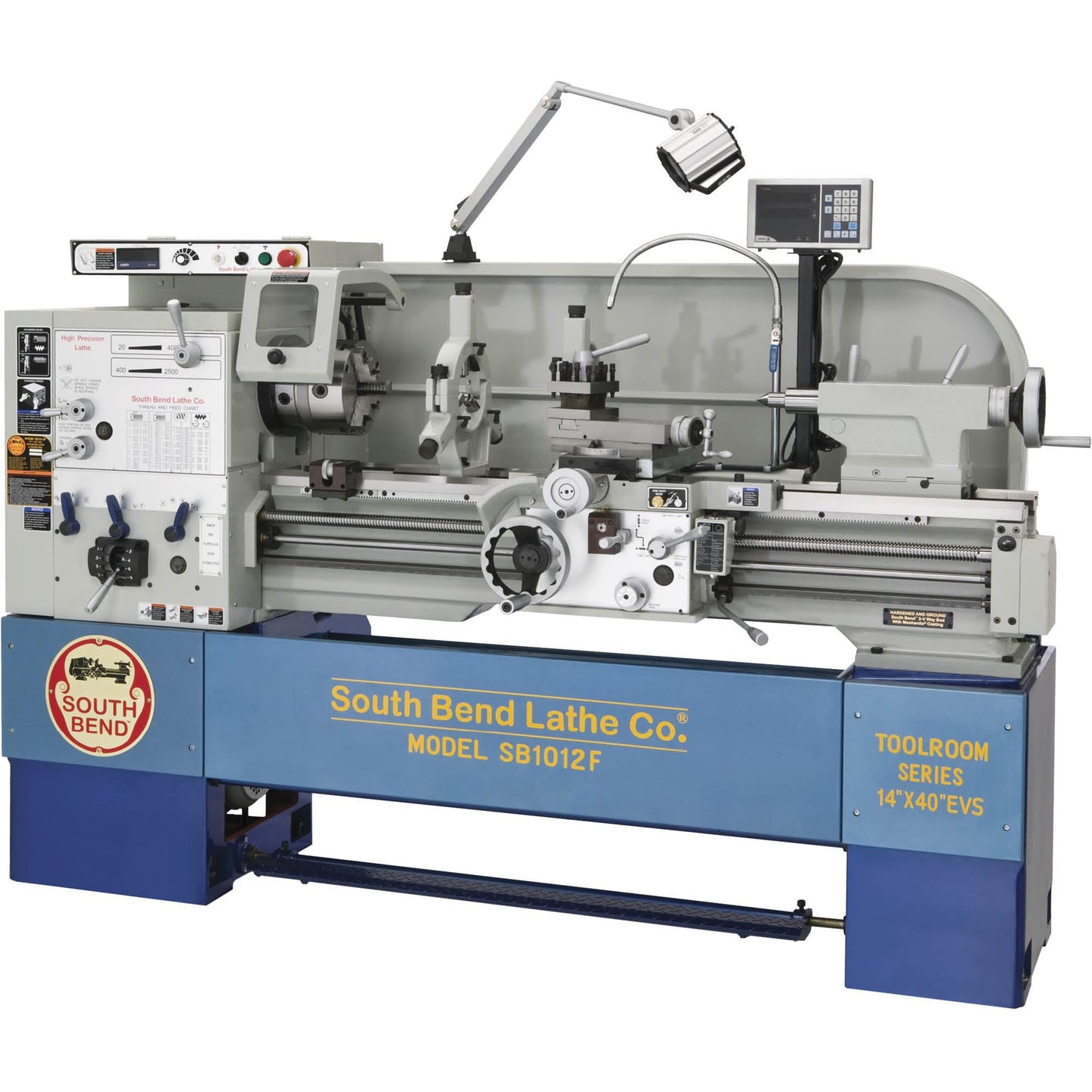 South Bend SB1012F - 14" x 40" Lathe Electronic Variable-Speed with FAGOR DRO
