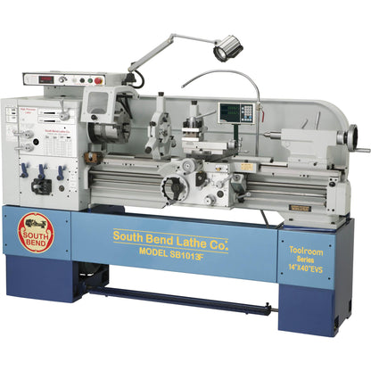 South Bend SB1013F - 14" x 40" 440V Electronic Variable-Speed Toolroom Lathe with Fagor DRO
