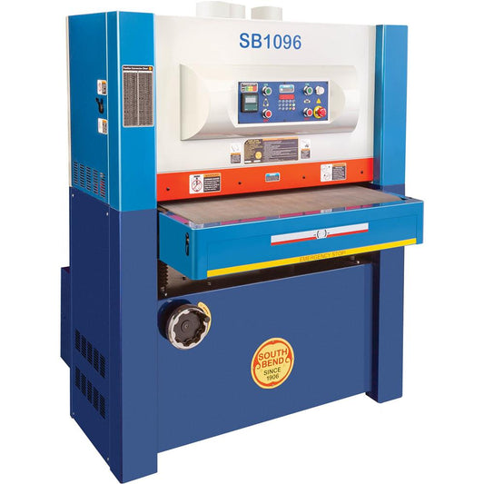 37" 15 HP 3-Phase Wide-Belt Sander