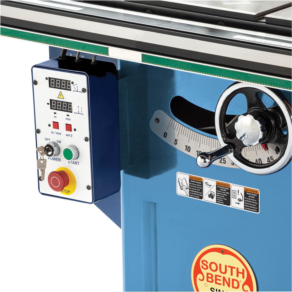 South Bend SB1110 - 10" 3 HP 220V Table Saw
