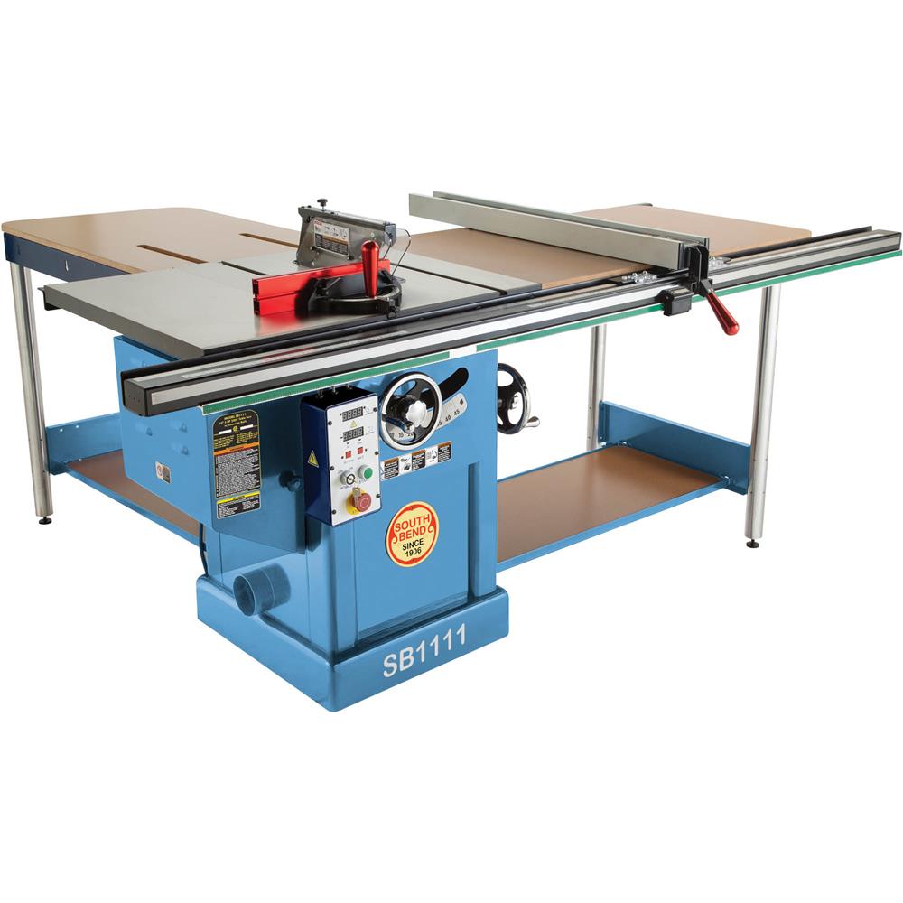South Bend SB1111 - 10" 3 HP 220V Table Saw With Extension Rails