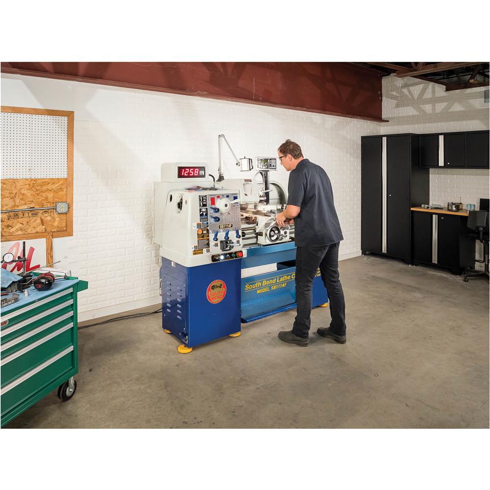 South Bend SB1114F - 13" x 30" EVS Lathe with DRO