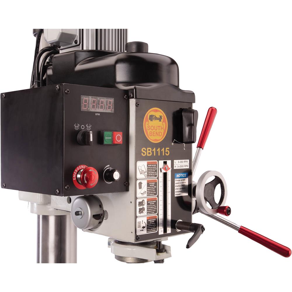 South Bend SB1115 - 21" Variable-Speed Gearhead Drill Press