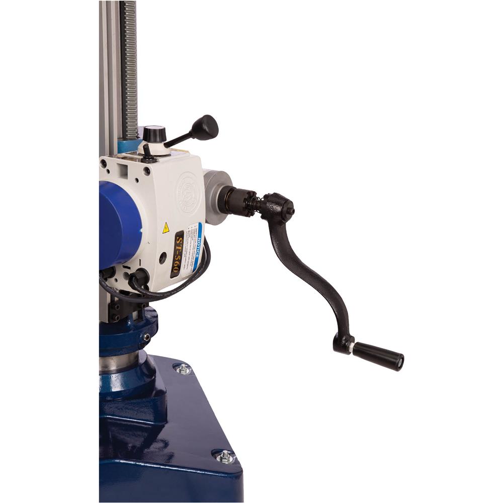 21" Variable-Speed Gearhead Drill Press With Cross-Slide Table