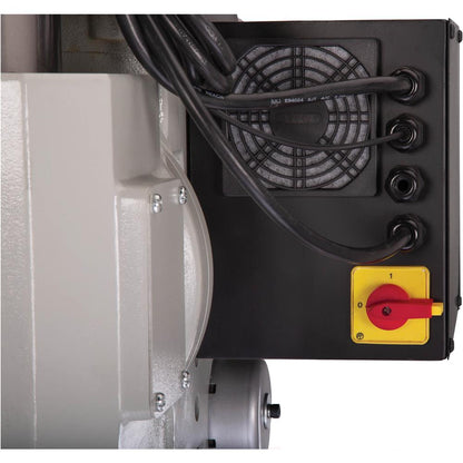 21" Variable-Speed Gearhead Drill Press With Cross-Slide Table