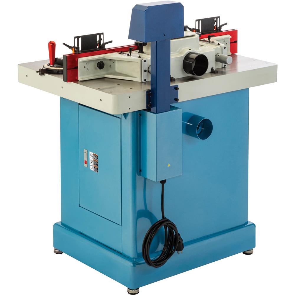 3 HP Single-Phase Variable-Speed Spindle Shaper