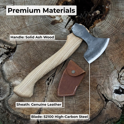 Small Carving Axe, 0.54 kg (1.19 lbs) - Norfolk Wood Shop