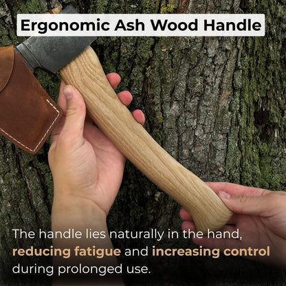 Small Carving Axe, 0.65 kg (1.43 lb)