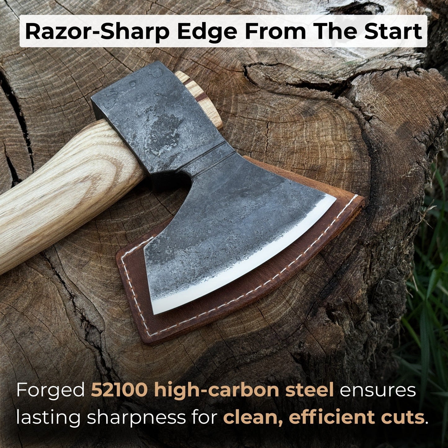 Small Carving Axe, 0.65 kg (1.43 lb)