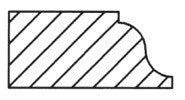 Roman Ogee Bit, 1/4" Shank