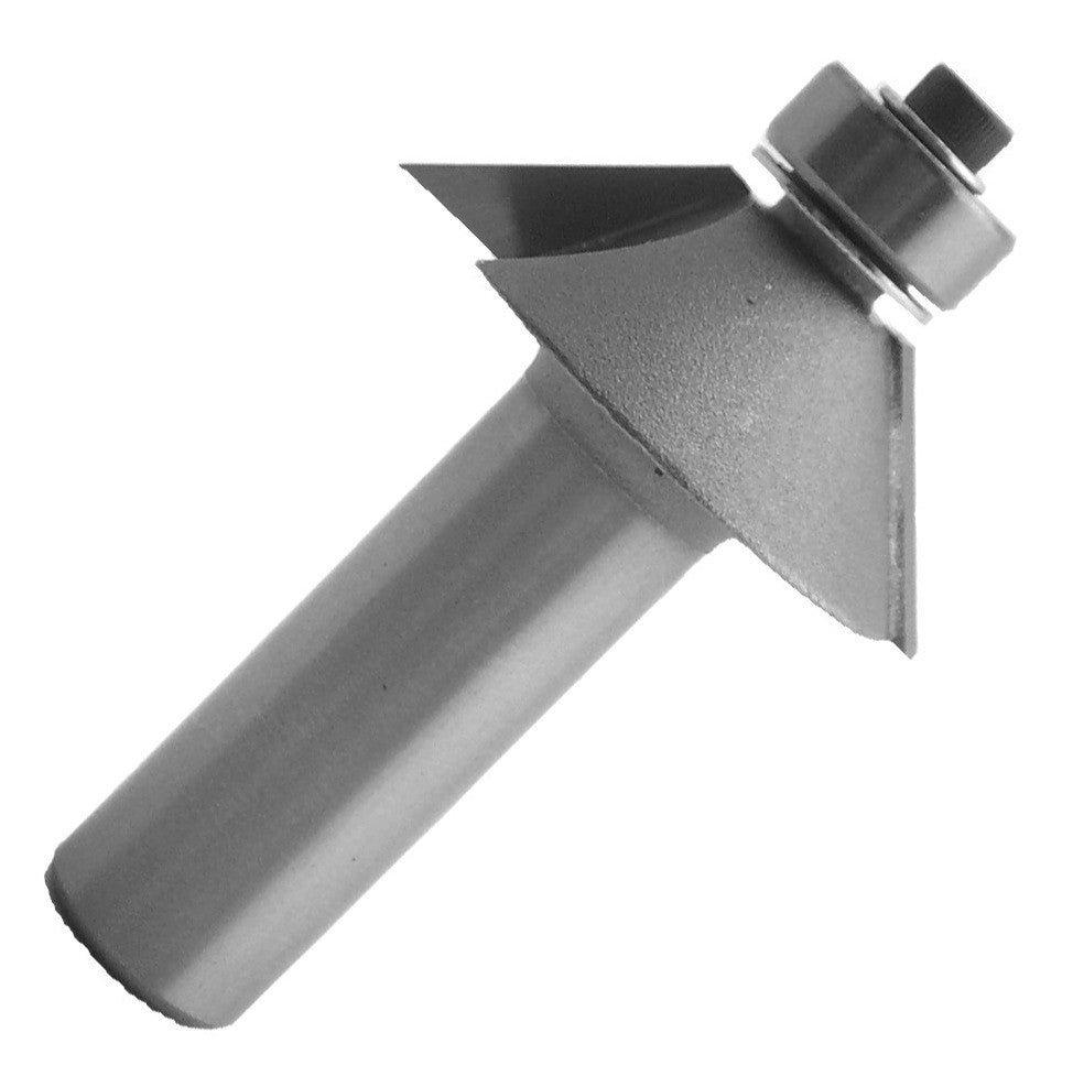 45deg Chamfer Bit, 7/16 Cut Height, 1/2 Shank