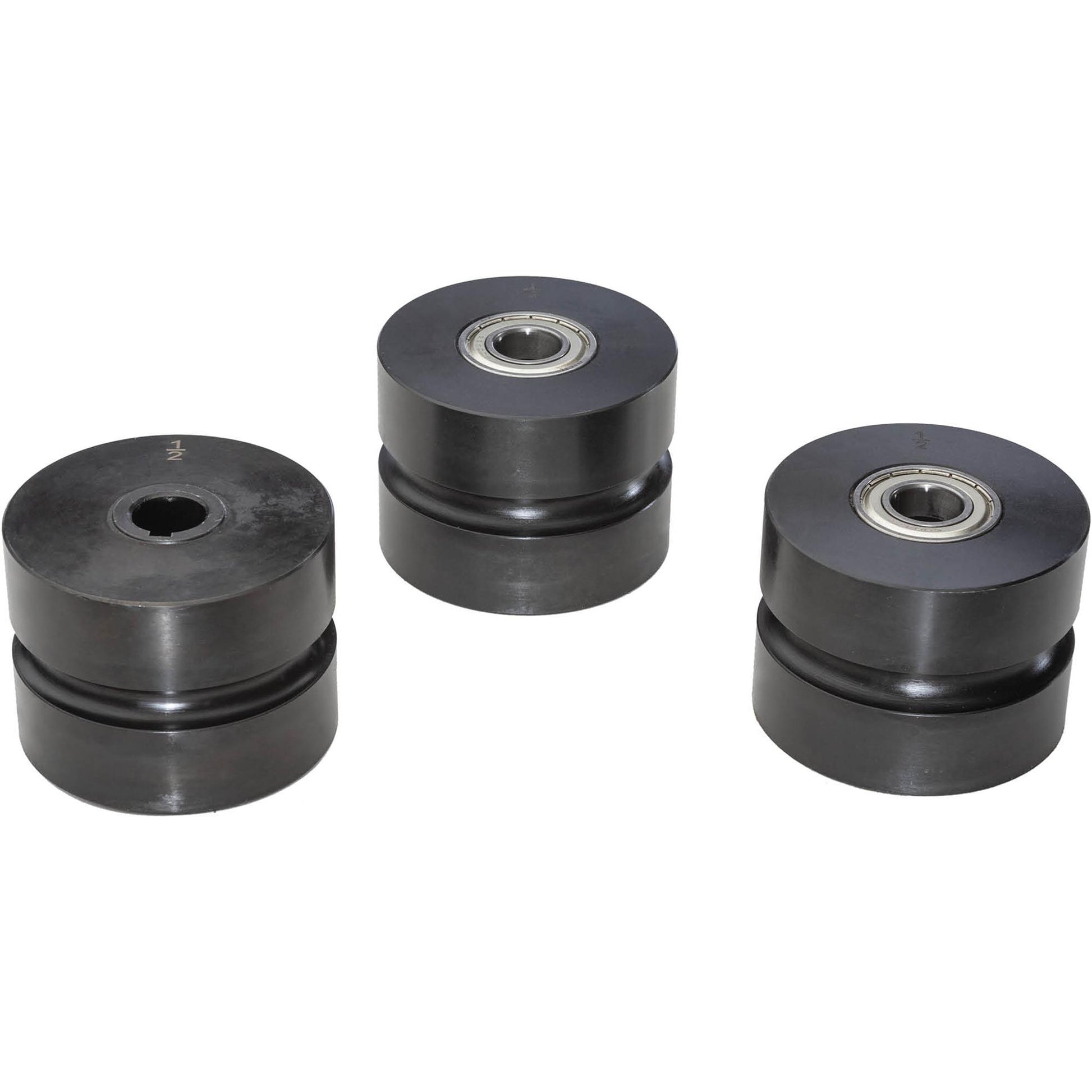 Grizzly T33025 - Round Tube Rollers, 1/2"
