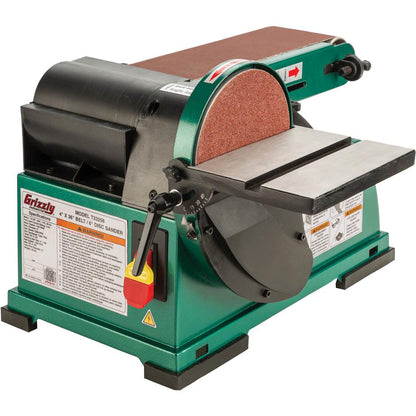 Grizzly T33256 - 4" x 36" Belt / 6" Disc Combo Sander