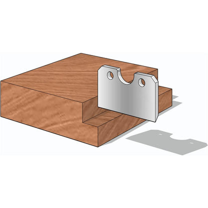 1-1/2" Straight Top Knives, 2-Pk.