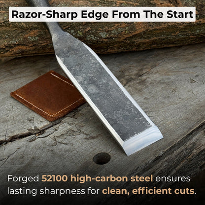 Timber Slick Chisel for Woodworking – 20 to 100 mm (0.8–3.9 Inches)