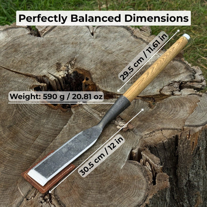 Timber Slick Chisel for Woodworking – 20 to 100 mm (0.8–3.9 Inches)
