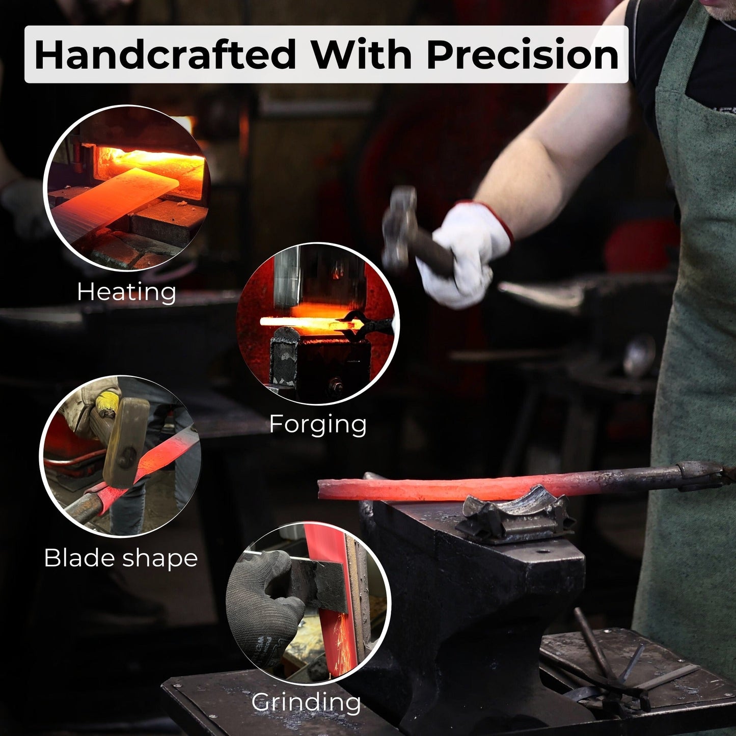 Timber Slick Chisel for Woodworking – 20 to 100 mm (0.8–3.9 Inches)