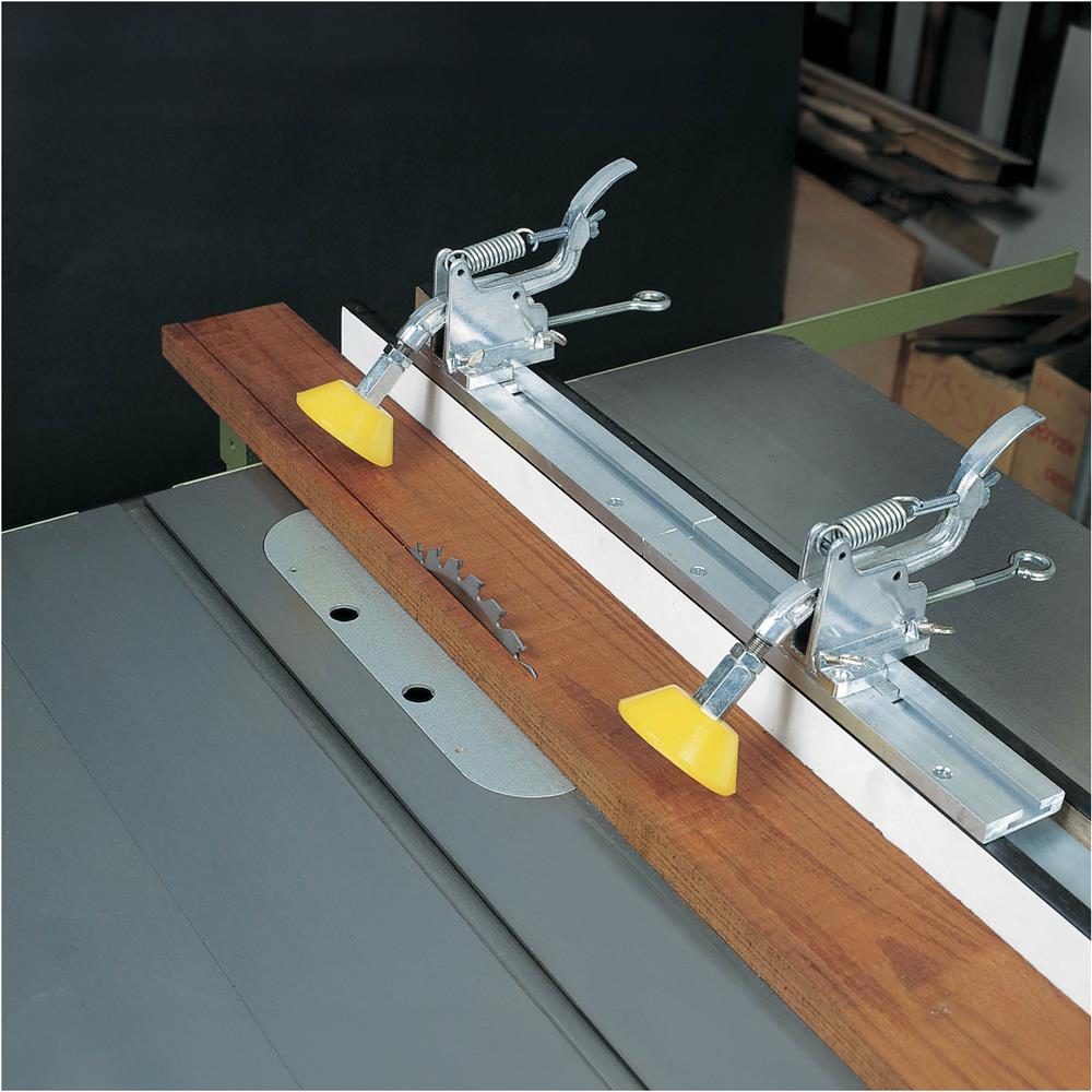 Board Buddies W1104 - Anti-Kickback Hold-Down Devices For Table Saws - Yellow