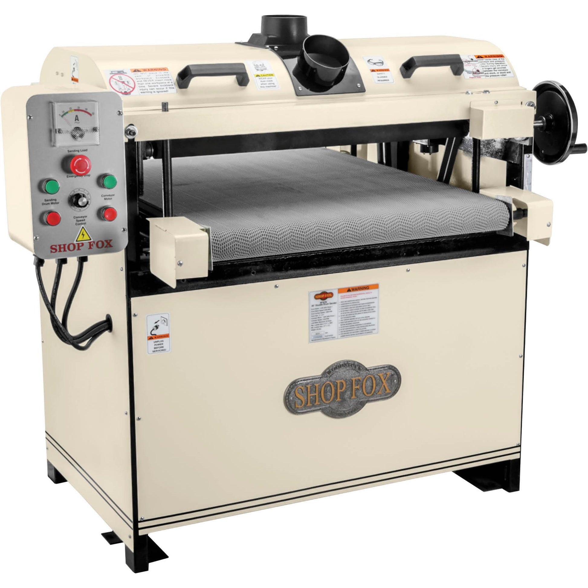 Shop Fox W1678 - 26" 5 HP Drum Sander