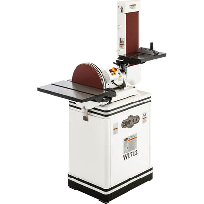 Shop Fox W1712 - 6" x 48" Belt/12" Disc Combo Sander