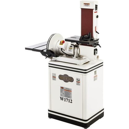Shop Fox W1712 - 6" x 48" Belt/12" Disc Combo Sander