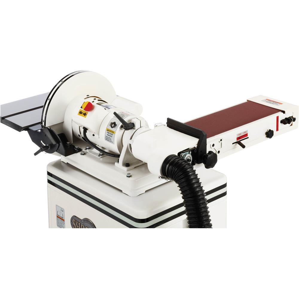 Shop Fox W1712 - 6" x 48" Belt/12" Disc Combo Sander