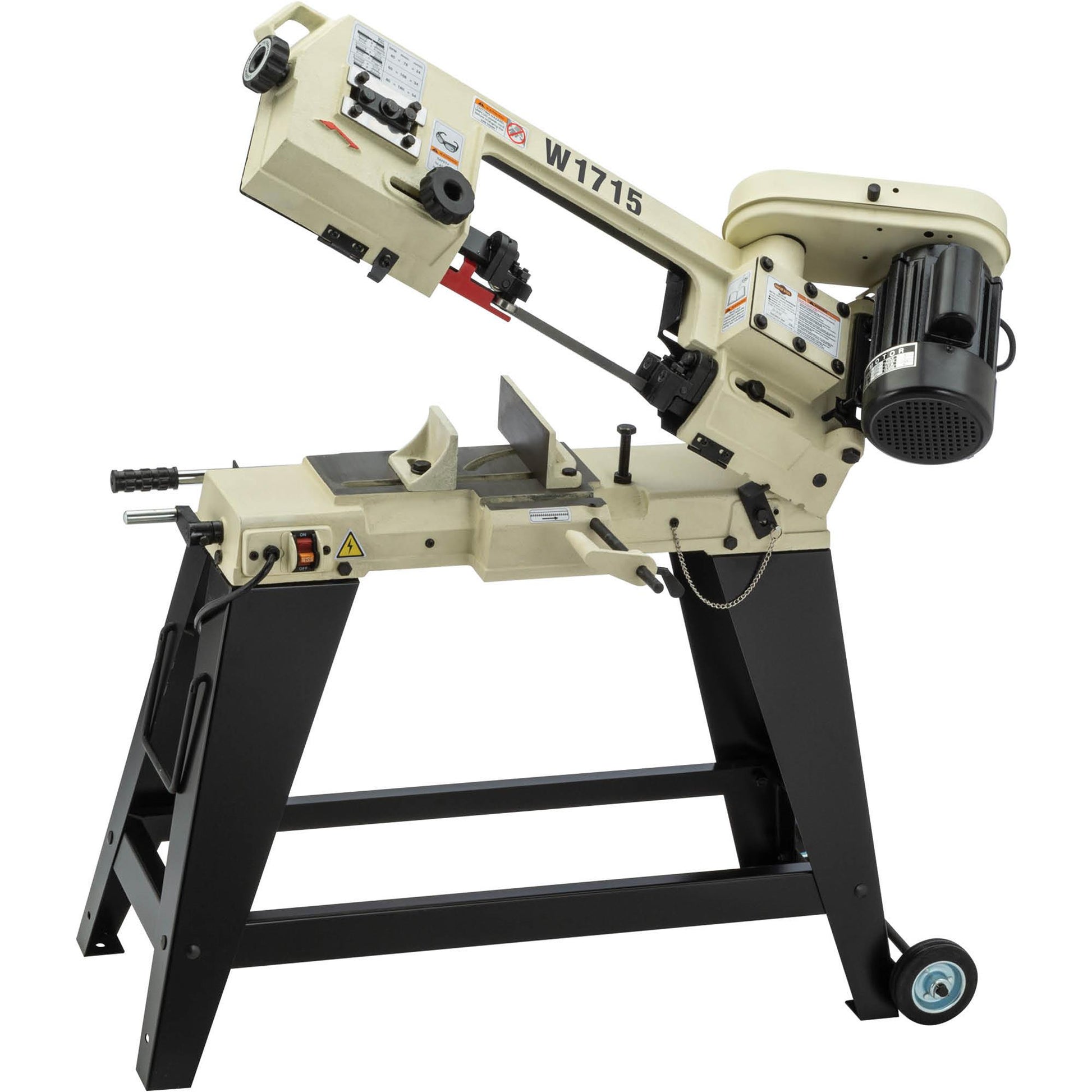 Shop Fox W1715 - 4-1/2" x 6" 3/4 HP Metal-Cutting Bandsaw