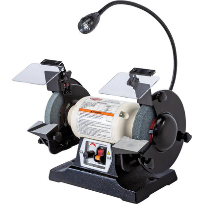 Shop Fox W1839 - 6" Variable-Speed Grinder with Work Light